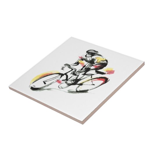 ロードバイク タイル (側面)