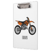 ロードバイク/モトクロスアニメから外れたダートバイク クリップボード (左)
