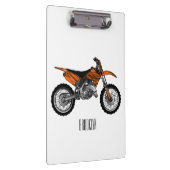 ロードバイク/モトクロスアニメから外れたダートバイク クリップボード (右)