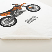 ロードバイク/モトクロスアニメから外れたダートバイク シェルパブランケット (3/4)