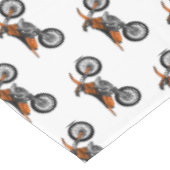 ロードバイク/モトクロスアニメから外れたダートバイク テーブルクロス (アングル)