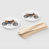 ロードバイク/モトクロスアニメから外れたダートバイク ハンドファン (組立なし)