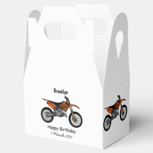 ロードバイク/モトクロスアニメから外れたダートバイク フェイバーボックス (オープン)