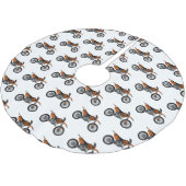 ロードバイク/モトクロスアニメから外れたダートバイク ブラッシュドポリエステルツリースカート (アングル)