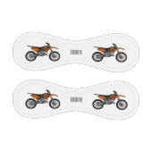 ロードバイク/モトクロスアニメから外れたダートバイク 野球ボール (パネル)