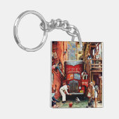 ロードブロックバイノーマンロックウェル キーホルダー (正面左)