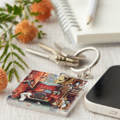 ロードブロックバイノーマンロックウェル キーホルダー (正面右)