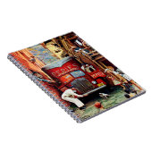 ロードブロックバイノーマンロックウェル ノートブック (右側)