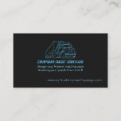 ロードヘアラージュセミトラックブルーのロゴ 名刺 (正面)