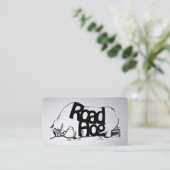 ロードホッグオートバイビジネスカード 名刺 (スタンド正面)