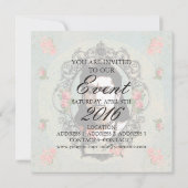 ロードラマ – 招待状カード 招待状 (裏面)