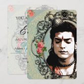 ロードラマ – 招待状カード 招待状 (正面/裏面)