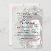 ロードラマ – 招待状カード 招待状 (裏面)