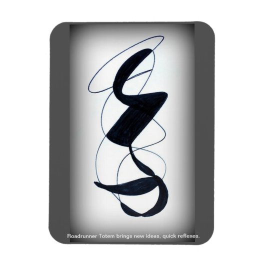 ロードランナトーテム磁石 マグネット (縦)