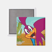 ロードランナーの頭が傾いています マグネット (正面/裏面)