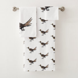 ロードランナーの鳥 バスタオルセット