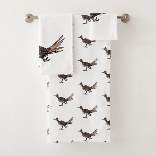 ロードランナーの鳥 バスタオルセット (インサイチュ)
