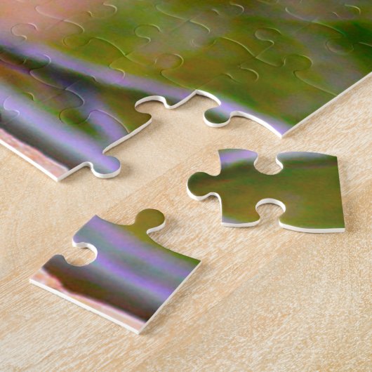 ロードランナーアリゾナ。クリスマスの挨拶 ジグソーパズル (側面)