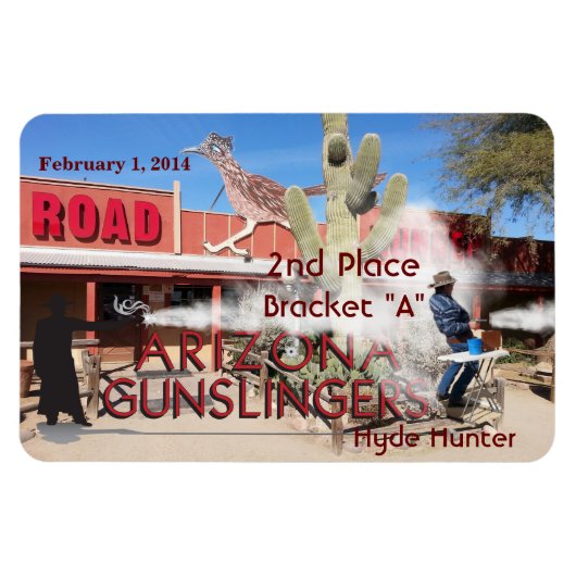 ロードランナーサルーンブラケットA 2位 マグネット (横)