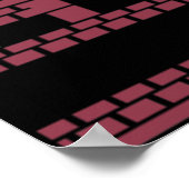 ロードランナービデオゲームレトロテーマ ポスター (角)