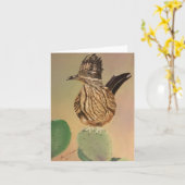 ロードランナー カード (黄色い花)