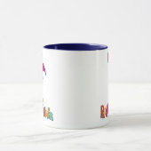 ロードランナー™ヘッド傾斜 マグカップ (中央)