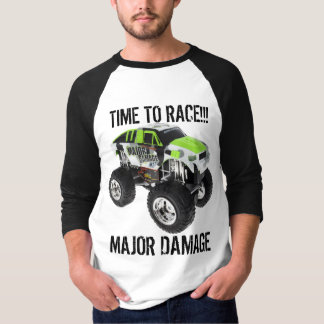 ロードリッパ専攻のーが怪物のトラックシャツを傷つける Tシャツ