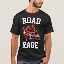 ロードレイジングアメリカのマッスルカー Tシャツ