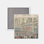 ロードレースのスタート マグネット (正面/裏面)