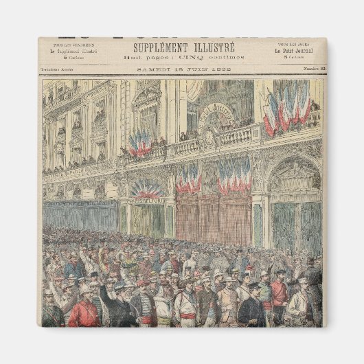 ロードレースのスタート マグネット (正面)