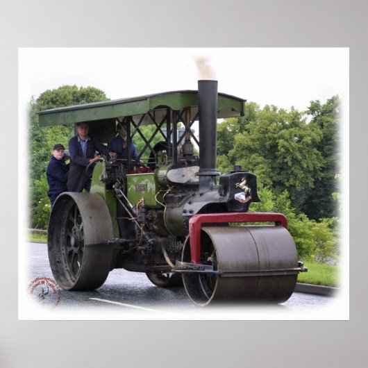 ロードローラエーシャ9R072D-161 ポスター (正面)