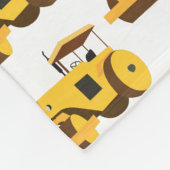 ロードローラコンパクタ建築トラックボーイズ名 フリースブランケット (角)