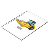 ロードローラー漫画イラストレーション ノートブック (左側)