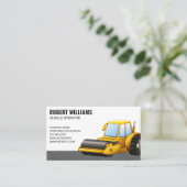 ロードローラー |建築機械 予約カード (スタンド正面)