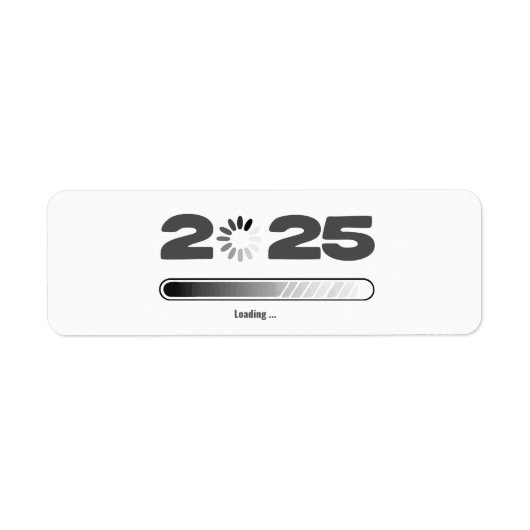 ロード中2025 ラベル (正面)