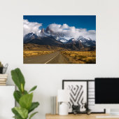 ロード山フィッツロイ，パタゴニア ポスター (ホームオフィス)