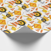 ロード建築チャイルド誕生日 ラッピングペーパー (角)