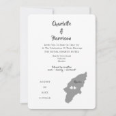 ロード結婚ズデスティネーションフォト招待状 招待状 (正面)