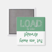 ロード解除おもしろい!食洗機磁石 マグネット (正面/裏面)