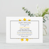 ロード諸島国旗結婚、ロードアイランド州旗 招待状 (スタンド正面)