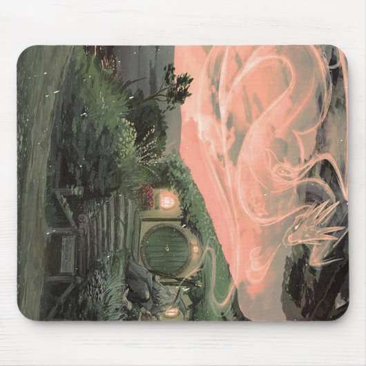 ロード・オブ・ザ・リングや輪・アート・ブランケット マウスパッド (正面)