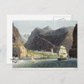 ロード、セントヘレナ、ロバート・ハヴェルの刻印( ポストカード (正面/裏面)