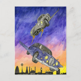 ロード・ヴァーノンがメルヴィネッツを追う ポストカード