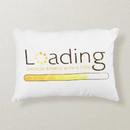 ロード – 成功はステップで始まる アクセントクッション