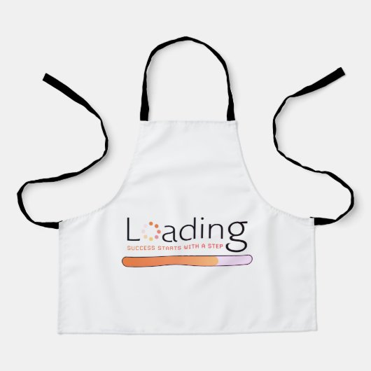 ロード – 成功はステップで始まる エプロン (正面)
