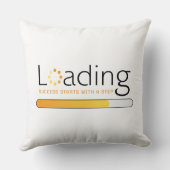 ロード – 成功はステップで始まる クッション (裏面)