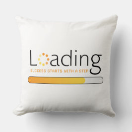 ロード – 成功はステップで始まる クッション