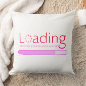 ロード – 成功はステップで始まる クッション (ブランケット)