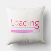 ロード – 成功はステップで始まる クッション (裏面)