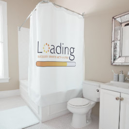 ロード – 成功はステップで始まる シャワーカーテン